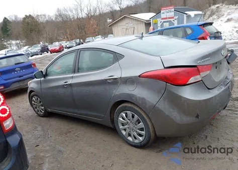 2012 Hyundai Elantra Gls (Ulsan Plant) z USA, uszkodzony, nr VIN KMHDH4AE2CU456053